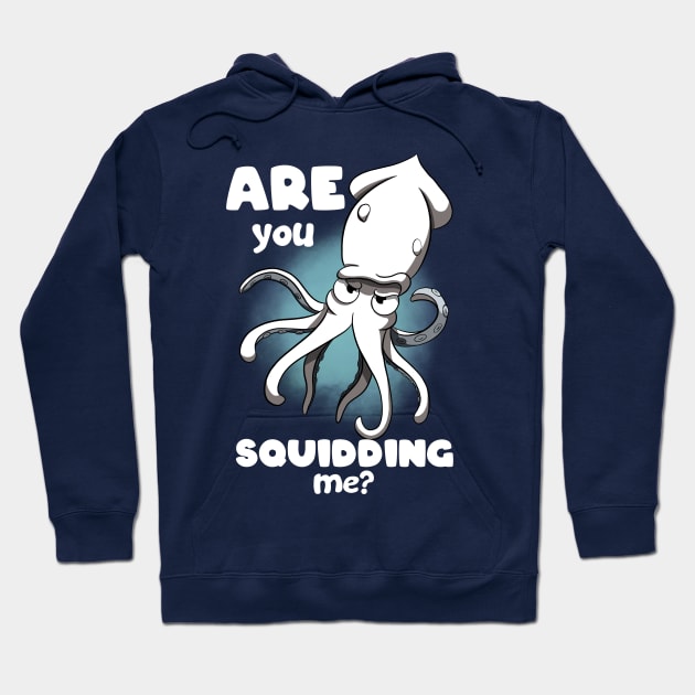 Are you squidding me? Hoodie by MerchBeastStudio